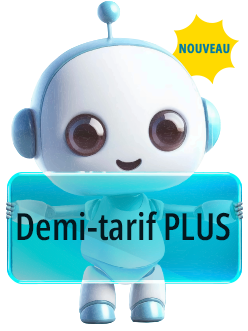 Qu'est-ce que le demi-tarif PLUS ?